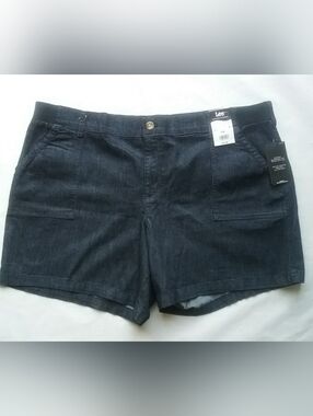 Lee Women's Dark Indigo Denim Shorts 24W